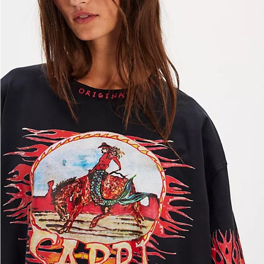 Sabbi Flame Tee NWT
